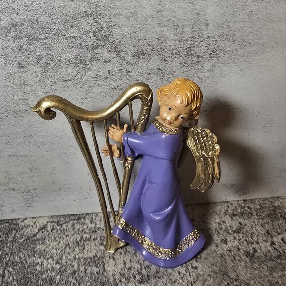 FONTANINI By Roman - SWEET HARMONY - 4” Tall Figurine K14 Angel Great Religious - Picture 2 of 6